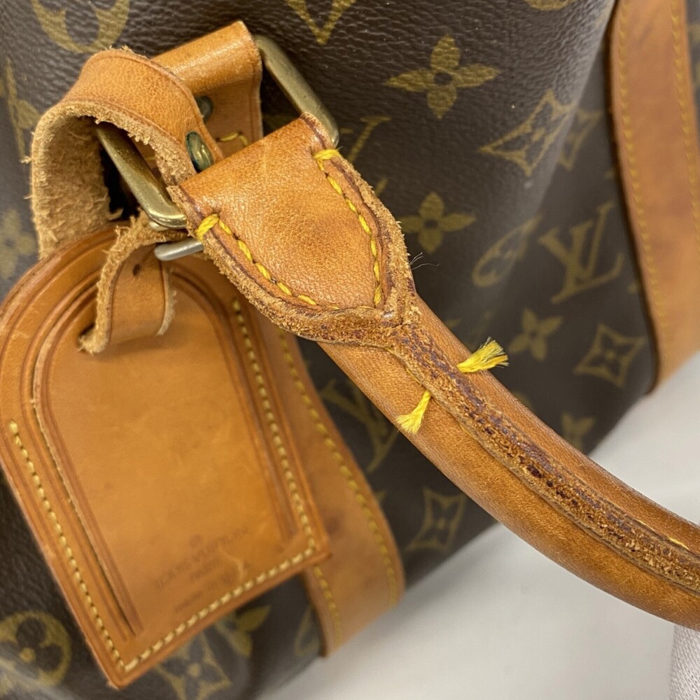 LOUIS VUITTON Brown Monogram Keepall 50 Boston Bag - Picture 8 of 13